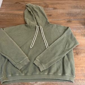 Aerie cropped hoodie, size small